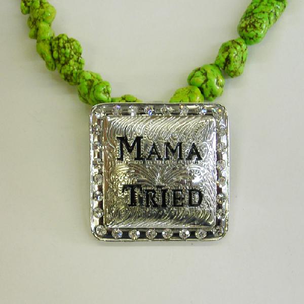 Mama Tried Magnetic Pendant